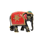 WOODEN ELEPHANT STONE WORK