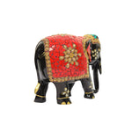 WOODEN ELEPHANT STONE WORK