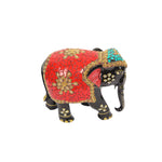 WOODEN ELEPHANT STONE WORK