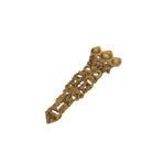 Antique Brass Trimukh Kapoor Aarti Spoon for Pooja