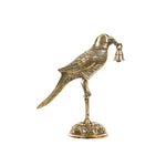 BRASS PARROT WITH BELL