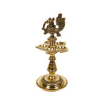 BRASS BIRD LAMP