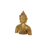 Brass 7.5in Buddha Bust