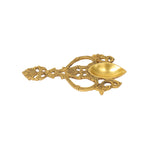 Handcrafted Brass Pooja Spoon for Traditional Rituals and Ceremonies