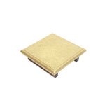 Wood Brass Work Chowki