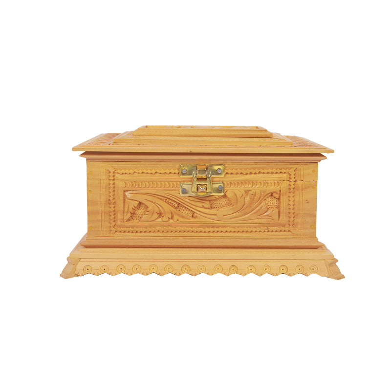 Sandal wood handcrafted 7/5 box