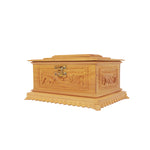 Sandal wood handcrafted 7/5 box