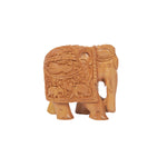 Sandal wood handcrafted Elephant