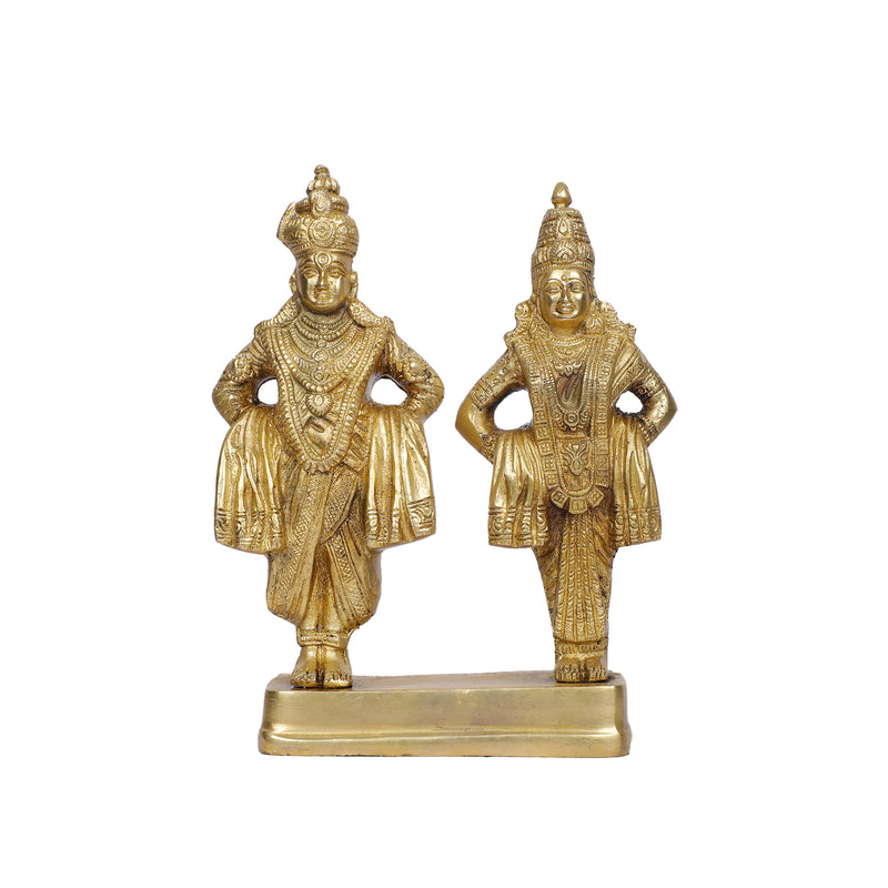 Brass Vitthal Rukmini