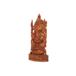 Sandal wood handcrafted Ganesha