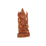 Sandal wood handcrafted Ganesha