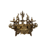 Brass Ashta Lakshmi Urli