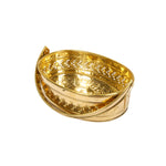 BRASS FLOOWER BASKET