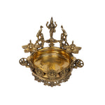 Brass Ashta Lakshmi Urli
