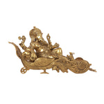Brass Relaxing Ganesh
