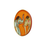 WOODEN ASSORTED PAINTED WALL HANGING