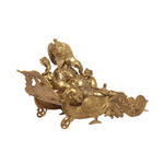 Brass Relaxing Ganesh