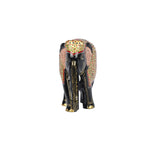 Wood Painted Emb Elephant