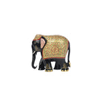 Wood Painted Emb Elephant