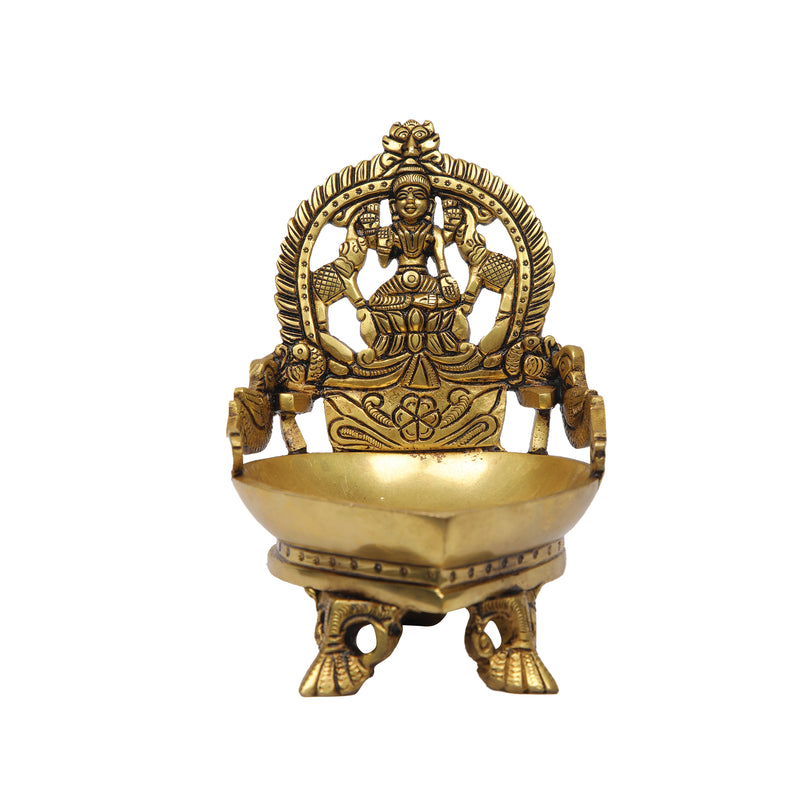 Brass Lakshmi Deepak