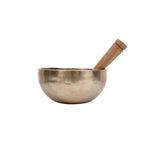 Handmade Metal Brass Singing Bowl with Wooden Stick