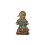 Brass Hanuman Sitting