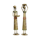 Narega Doll Metal Human Figurine Set