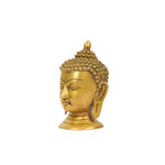 BRASS BUDDHA HEAD