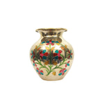 Brass Ghada Vasa Enamel