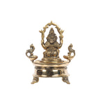 Brass Ganesha Diya