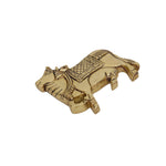 Brass Kamdhenu Cow Wall Hanging Set