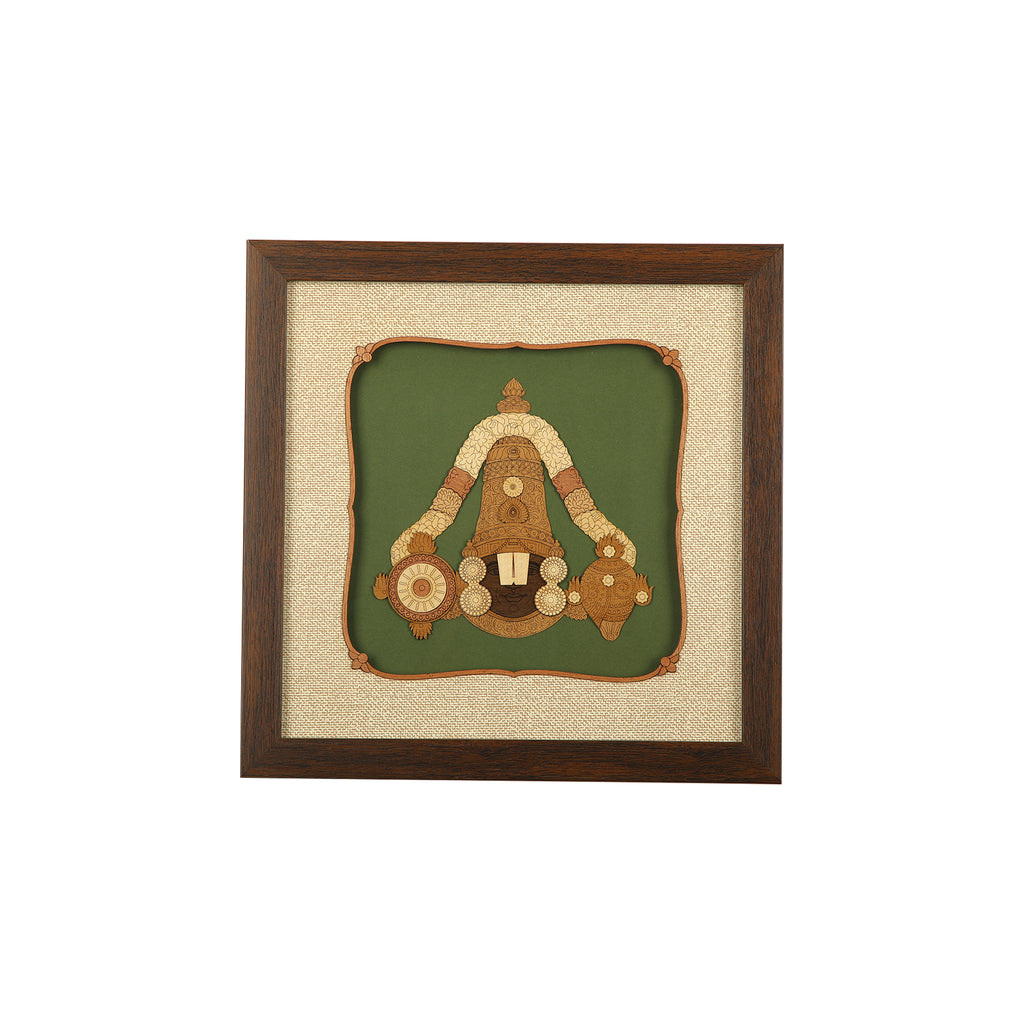 Balaji Wooden Carving Frame Ragaarts