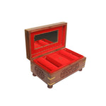 WOODEN BANGLE BOX WITH WORK