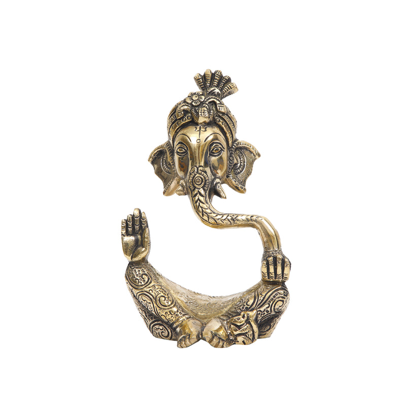 Brass Ganapati Showpiece