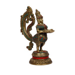 Brass Lady Diya