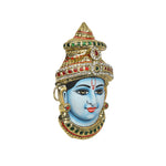 Tanjore Lord Vishnu Face Mask for Pooja & Festival Decor
