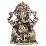 Handcrafted Brass Ganesha Idol for Pooja, Home Décor, and Gifting