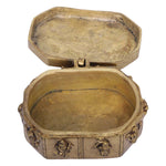 Handcrafted Brass Dashavathara Antique Box for Home