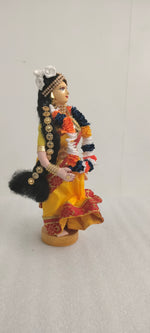 Handcrafted Traditional Indian Lady Doll in Colorful Saree