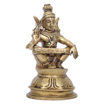 Purchase Beautiful Brass Ayyappa Swamy Posture Statue for Décor