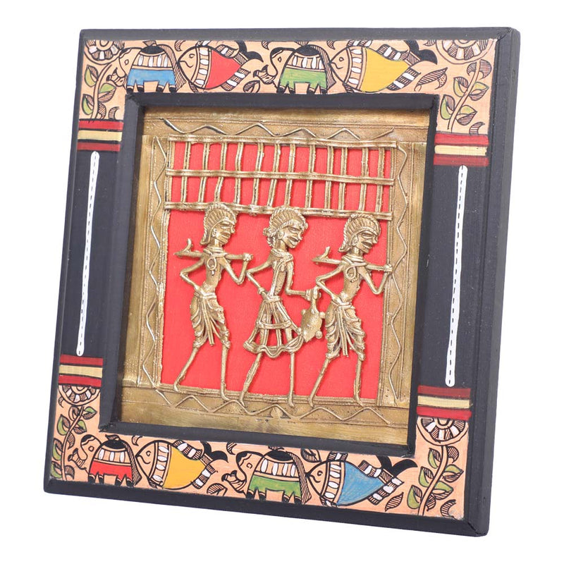 Handcrafted Wall Decor Dhokra Painting