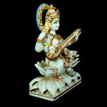 Marble Lotus Saraswathi ragaarts.myshopify.com