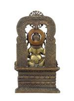 Ganesha sitting with sun