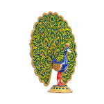 Wooden Dancing Peacock