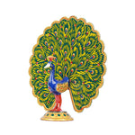 Wooden Dancing Peacock