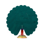 Wooden Dancing Peacock