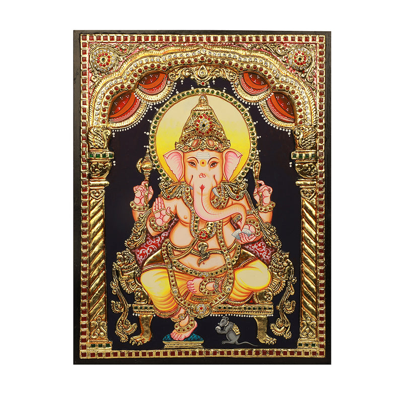 Tanjore Painting Ganesha