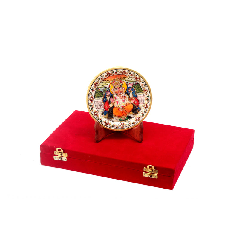 Marble Painting Ganesha