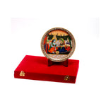 Radha Krishna Marble Plate