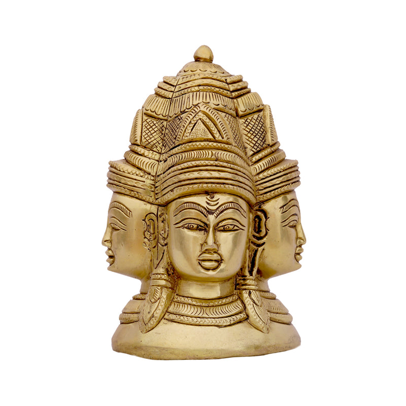Brass Brahma Statue